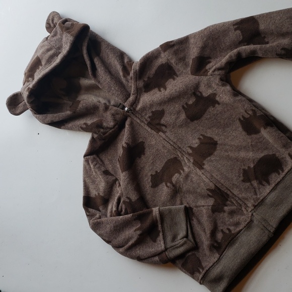 Carter's 3-Piece Brown Sweatsuit Set 12M NWT - 2/$15 - Picture 2 of 9
